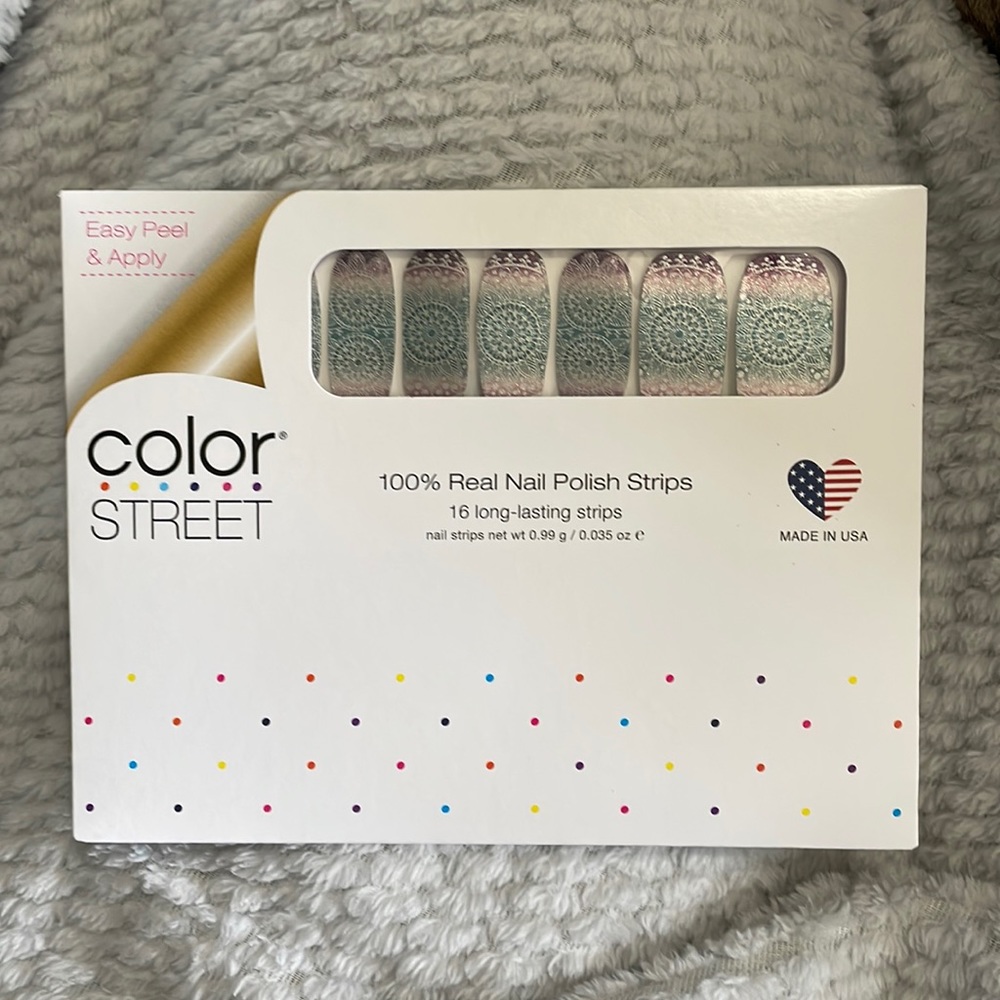 Unopened Color street Drop and Give me Zen set